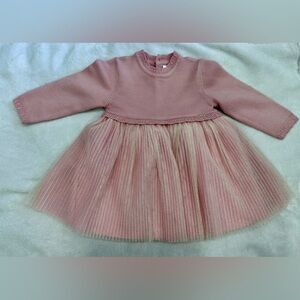 NWT Mayoral Soft Pink Tulle Dress 6-9 Months